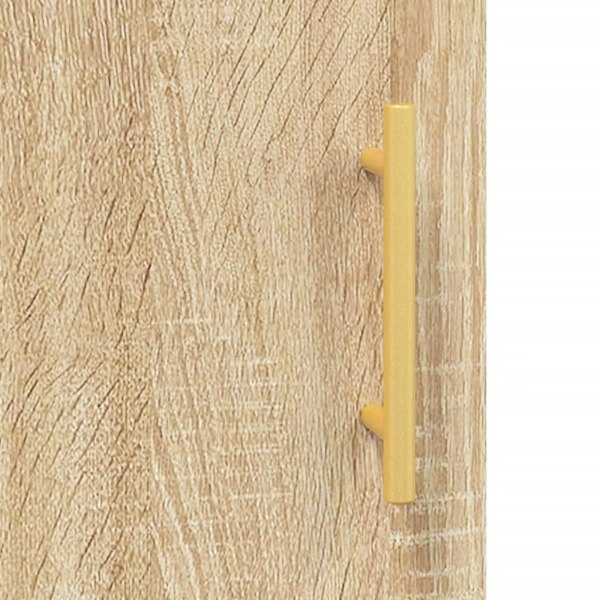 Berkfield Wall Mounted Cabinets 2 pcs Sonoma Oak 69.5x34x90 cm