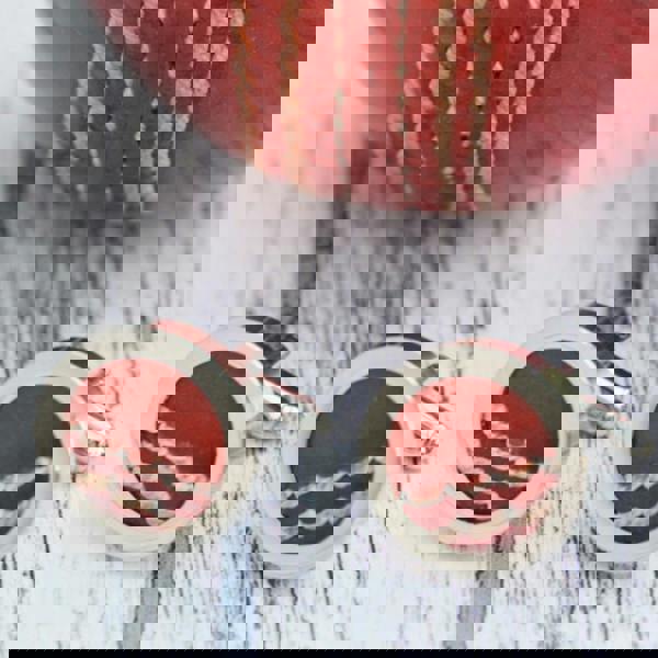 Me and My Sport Genuine Cricket Ball Cufflinks