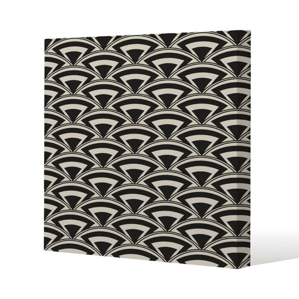 Benjamin Tate Design Geometric Arches (Canvas Print)