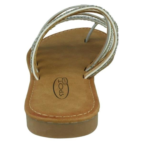 Spot On Ladies Spot On Flat Strappy Sandals F00262