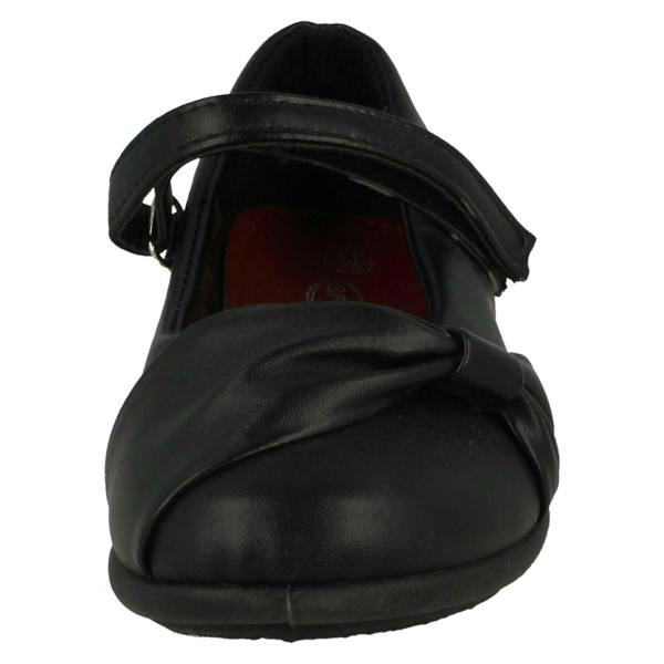 Spot On Girls Spot On Side Bow Detail School Shoes