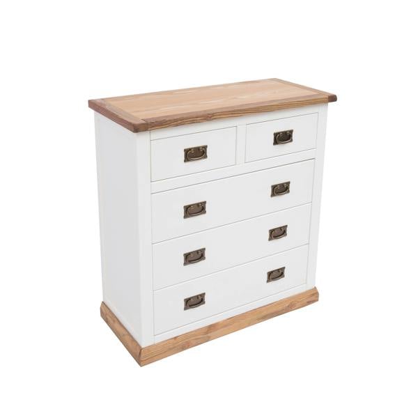 Cabinet Bits Tropea 5 Drawer Chest of Drawers Bras Drop Handle