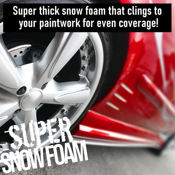ProKleen Pro-Kleen Super Snow Foam Car Shampoo 1L Bubblegum