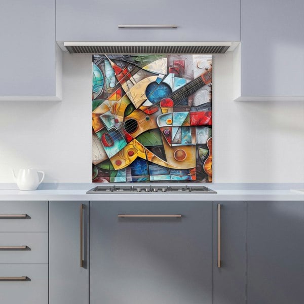 Warren Reed - Designer Melody of Shapes: Picasso's Instruments Kitchen Splashback