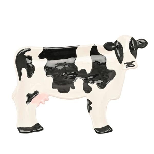 Country Living Cow Shaped Plate