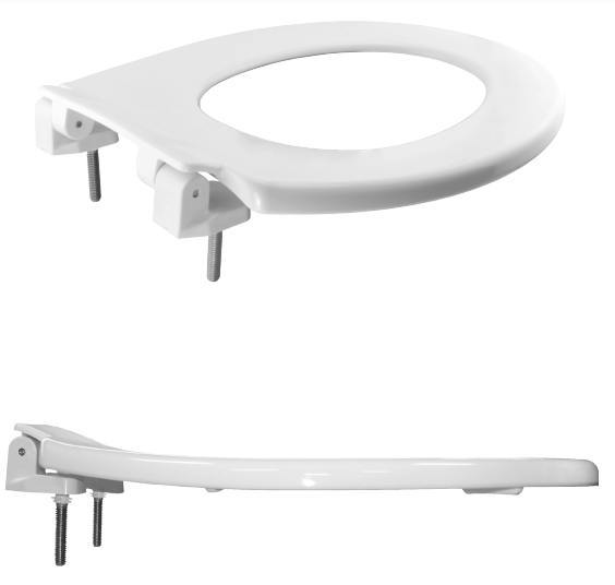 Bemis Kensey (Ring) Antivandal Ultra Fix Toilet Seat - White