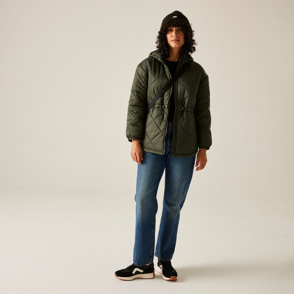 Regatta Womens Ivey Quilted Jacket - Dark Khaki