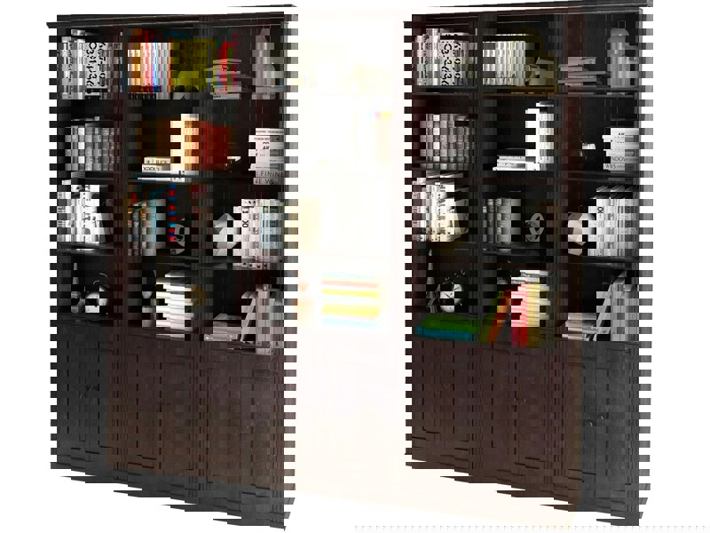 Dorel Home Anita Wall Unit B honey lacquer