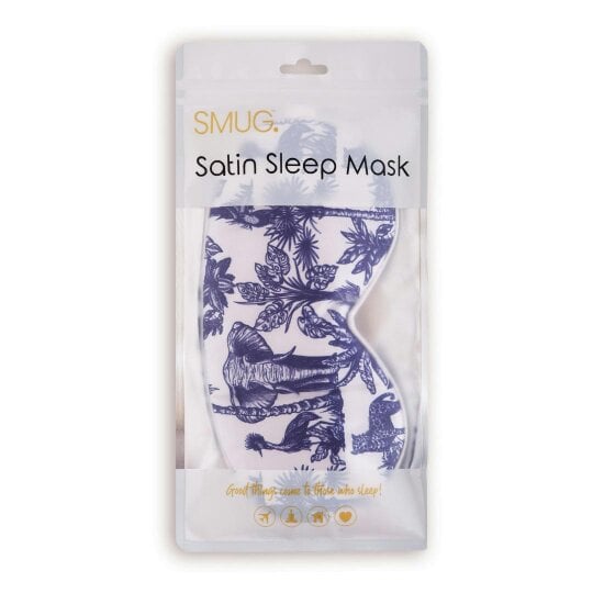 SMUG Satin Sleep Mask - Elephant Print