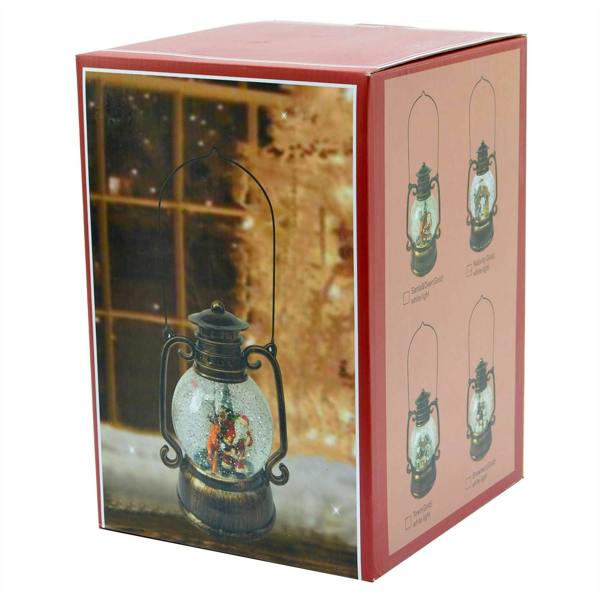3cm Musical LED Water Filled Swirling Glitter Nativity Lantern Light image 9