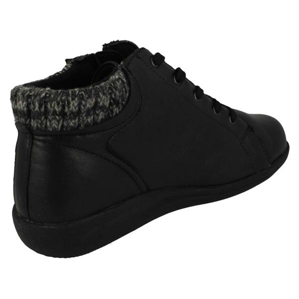 DB Shoes Ladies DB Shoes 2V Dual Fitting Ankle Boots Pipit