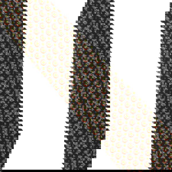 Dunhill woven silk tie in a gasket pattern