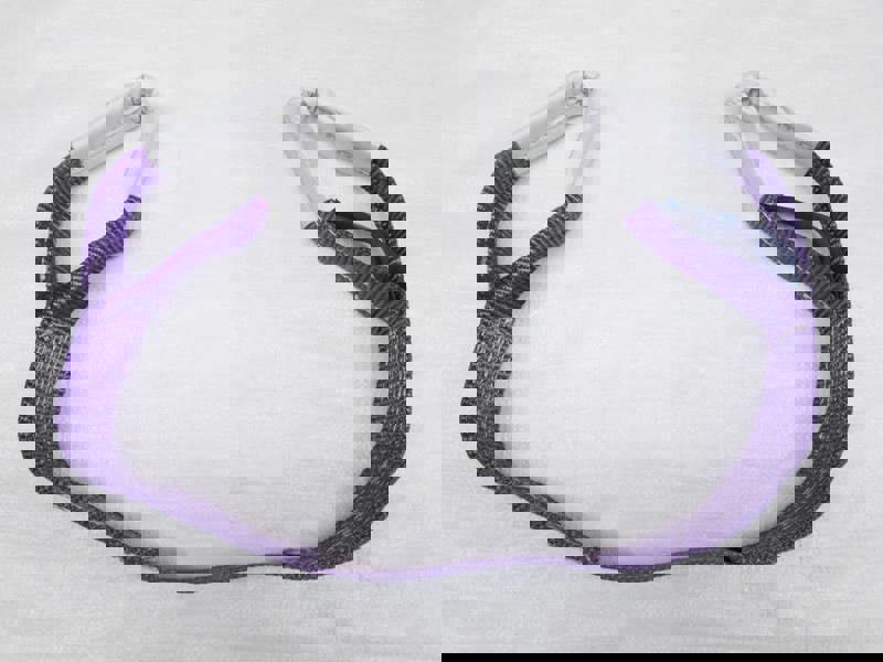 Simplex Web Sling 1 Ton 2 Metre 60MM Width (1T 2M Violet Strap Hoist Lifting 1000KG)