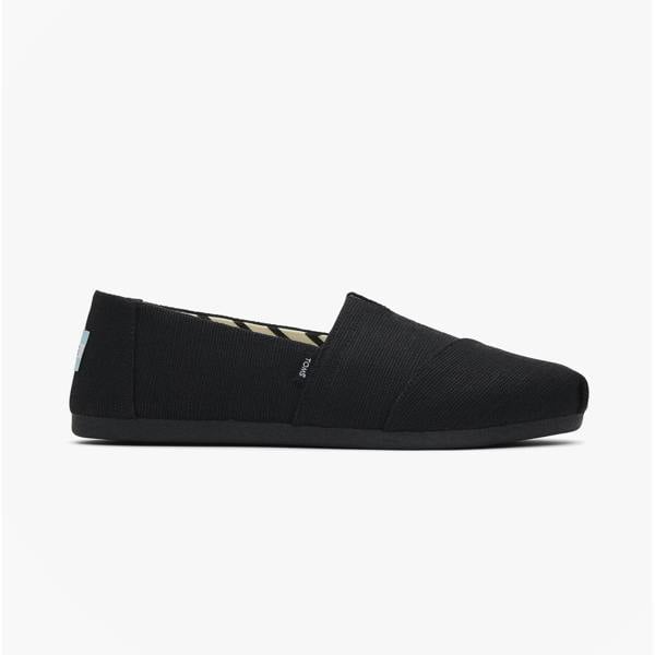 Toms ALPARGATA CLASSIC Espadrille Shoes in Black