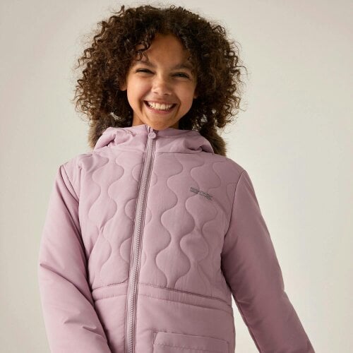Regatta Kids Fabrizia II Quilted Jacket - Powder Lilac