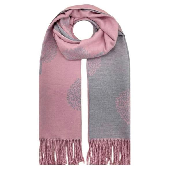 Love EMVY Enchanted Tree Blanket Scarf – Reversible Winter Shawl, Oversized Pashmina Wrap