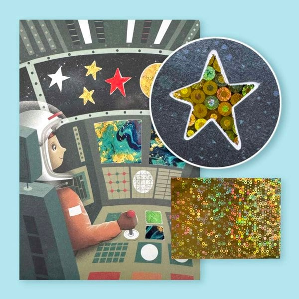 Tiger Tribe Foil Art - Space Adventures
