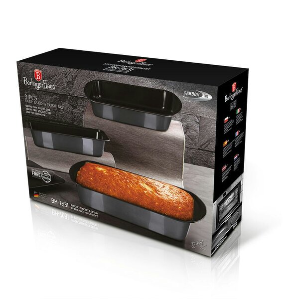 Berlinger Haus 3-Piece Baking Set Carbon Pro Edition