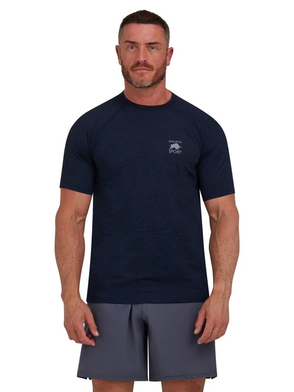 Raging Bull Mens Performance T-Shirt - Navy