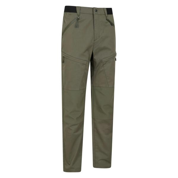Mountain Warehouse Mens Jungle Trekking Trousers - Khaki Green - 