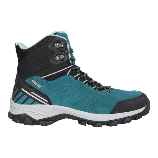 Mountain Warehouse Womens Leather Waterproof Thermal Hiking Boots - Dark Teal