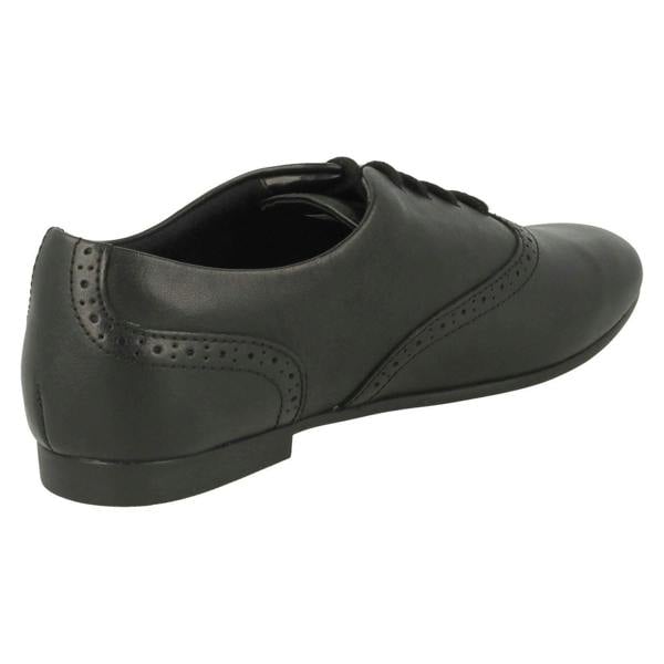 Clarks Girls Clarks Lace Up Brogue School Shoes Jules Walk