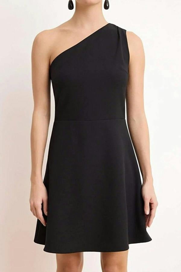 WOVCOR Mini Stretchy Woven Dress