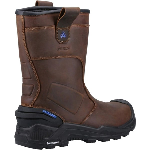 Amblers Safety 983C Conqueror Men's Rigger Boots in Brown