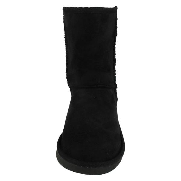 Spot On Ladies Spot On Faux Fur Lined Winter Boots