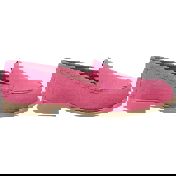 Hush Puppies Natasha Leather Women's Pink Loafers