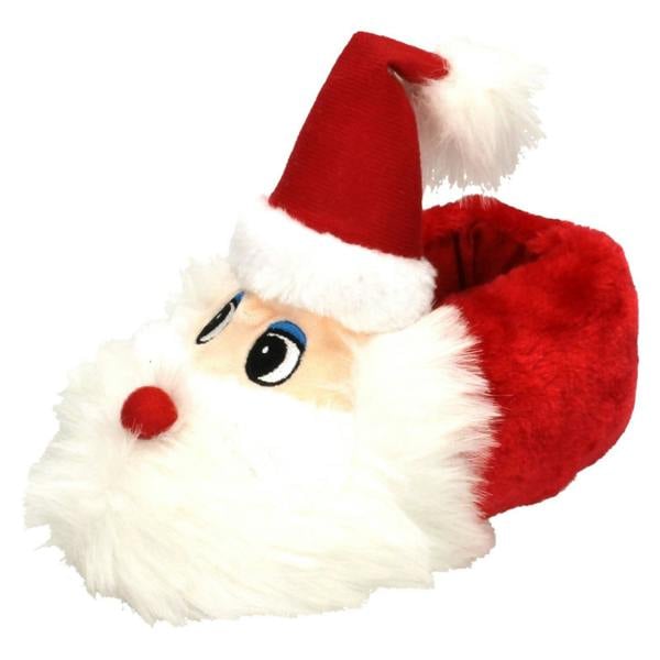 Spot On Ladies Spot On Flat Novelty Santa Slippers