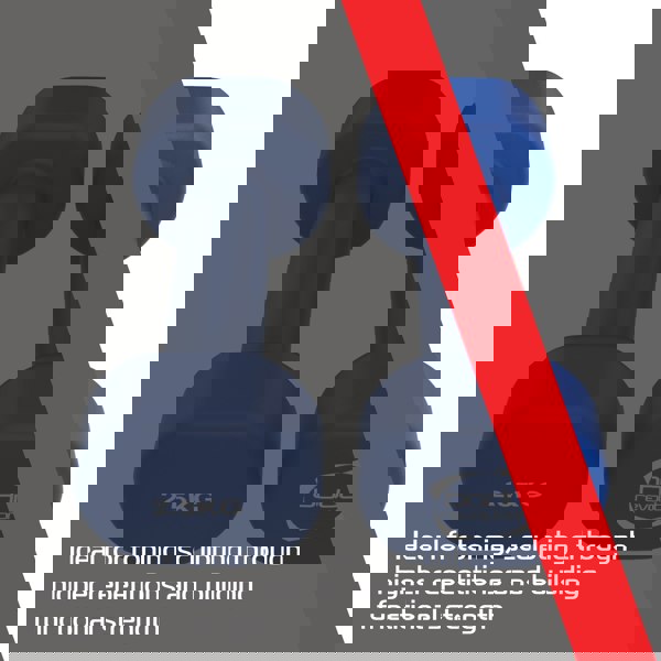 Body Revolution 2 x 2.5KG Neoprene dumbbells