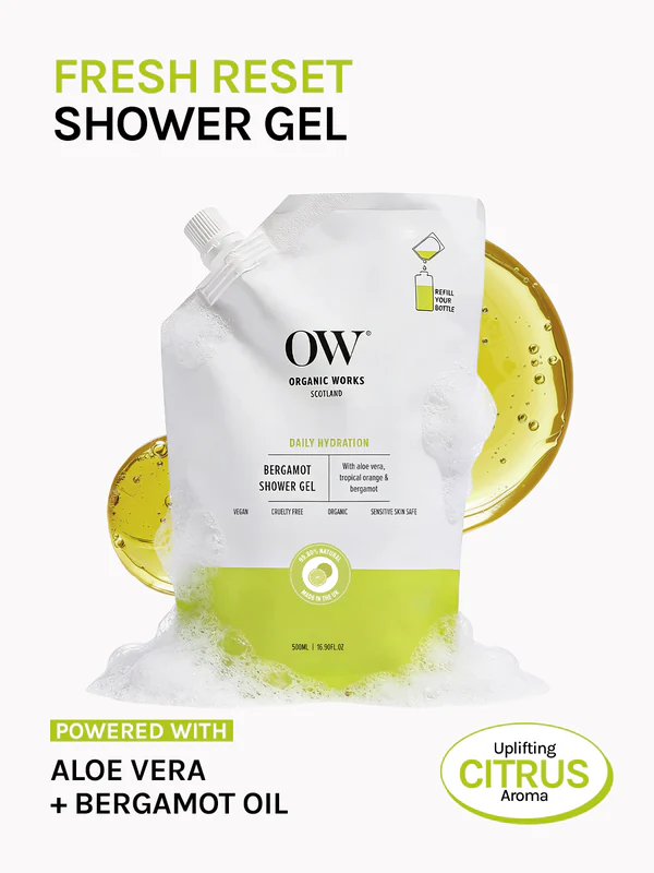 Organic Works Revive & Radiance Shower Gel - 500ml