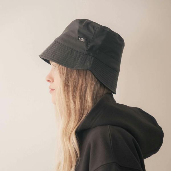 Barc London Black Bucket Hat