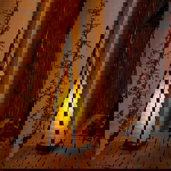 Luxform Battery Powered Pyramid Lamp