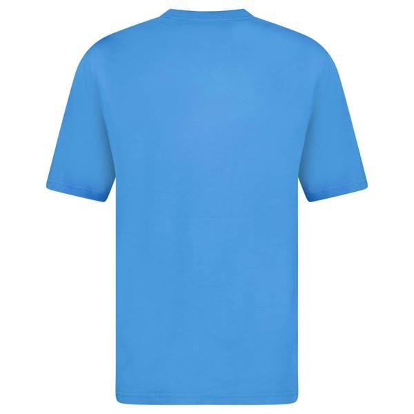 Burberry 'Ellison' Logo Print T-Shirt Blue - chancefashionco