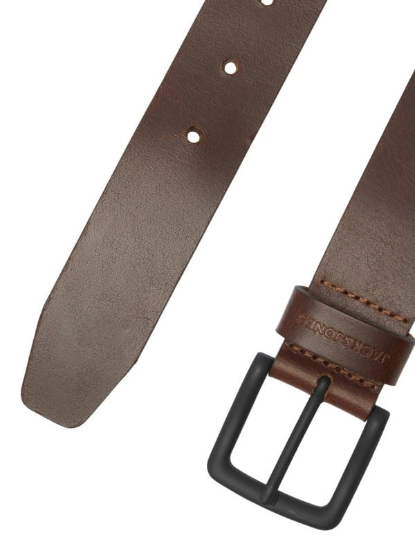 Jack & Jones ROMA Mens Belt Brown Stone