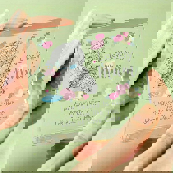 Personalised Memento Company Personalised Me to You Lovely Mum Crystal Token