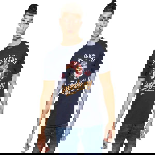 Crosshatch Mens Jerome Assorted Designs T-Shirt (Pack of 5) - Multicoloured - 