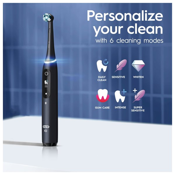 Oral-B iO 8 Electric Toothbrush - Black