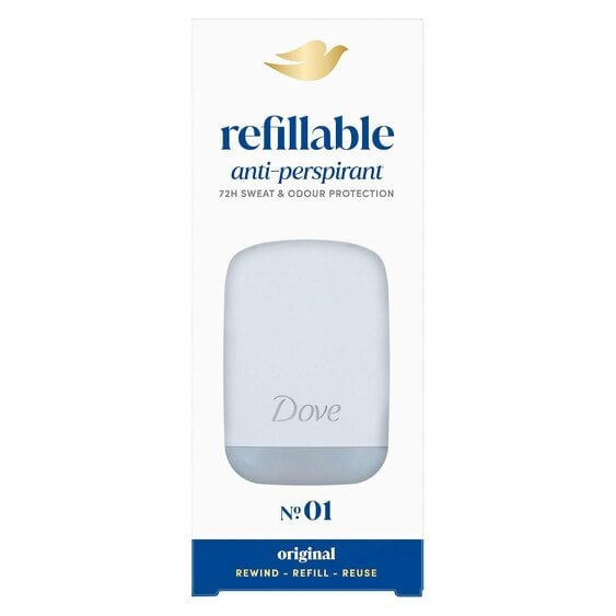 Dove Refillable Deodorant Kit + 35ml Refill - Original Anti-Perspirant 6 Pack