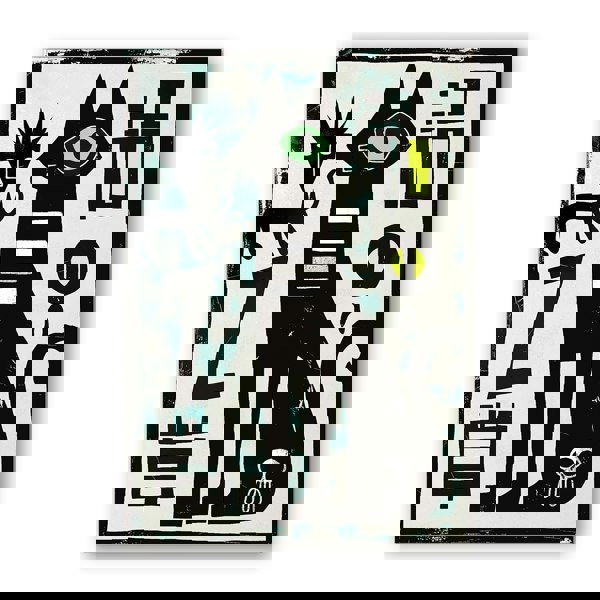 love frankie intuition cat art print