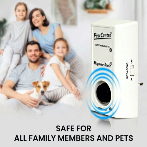 Lentek Ultrasonic Pest Repeller Electronic Rodent & Insect Control Plug-in Device for Home
