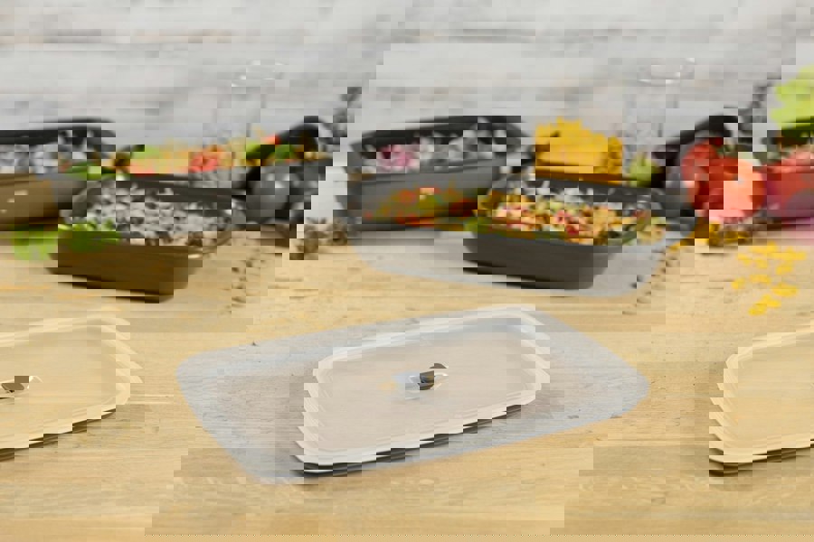 Kuhn Rikon EASY GLASS Dish non-stick coated with Lid