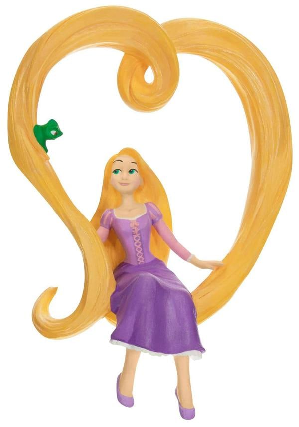 Disney: Tangled Hallmark Keepsake - Rapunzel & Pascal Heart Christmas Tree Ornament