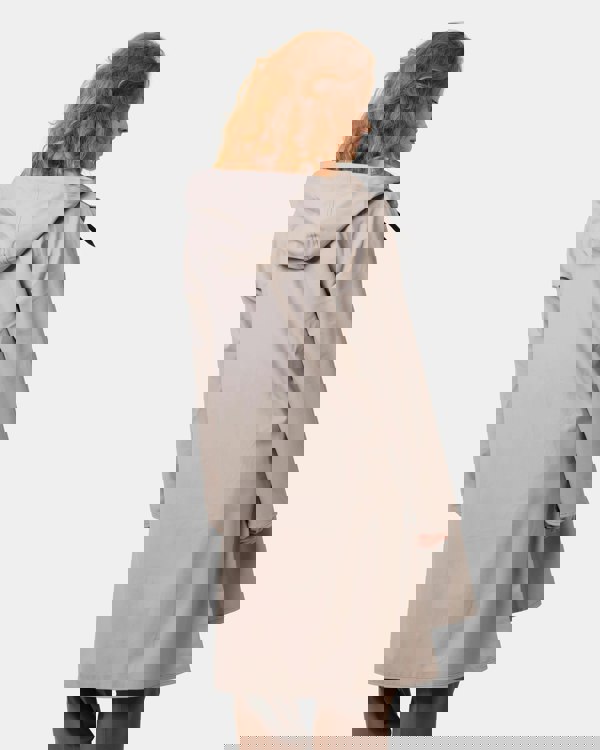 Ilse Jacobsen Rain Womens A-Line Rubberised Raincoat - Atmosphere 149