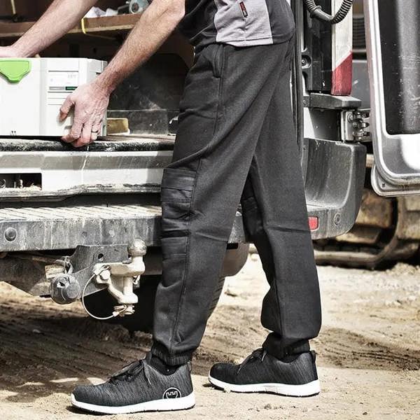 TuffStuff Work Joggers With Knee Pad Pockets - Hi-Vis Trousers