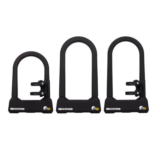 Oxford Grinder S1 U-Lock 260(h) x 184(w)mm