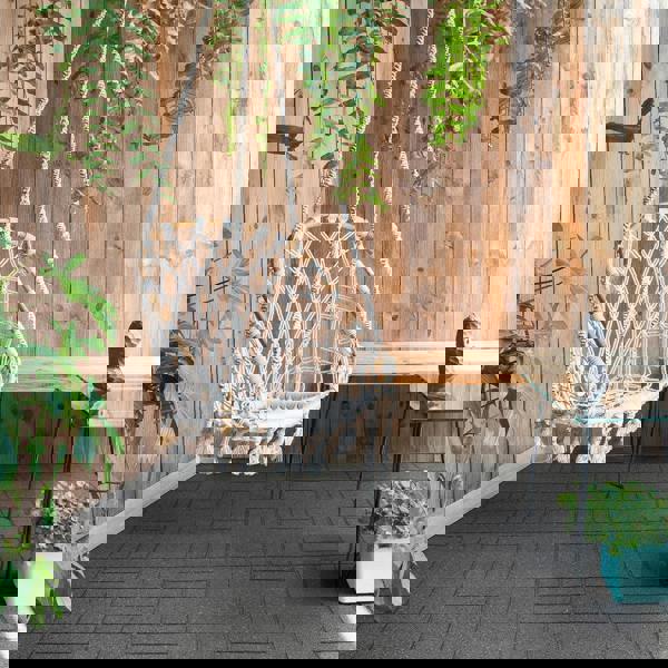 Nicoman Reversible Garden Stepping Stones Decking Paver 40x40cm