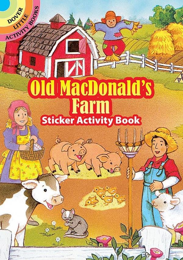Old MacDonald's Farm Sticker Activity Book - Cathy Beylon - Little Activity Books